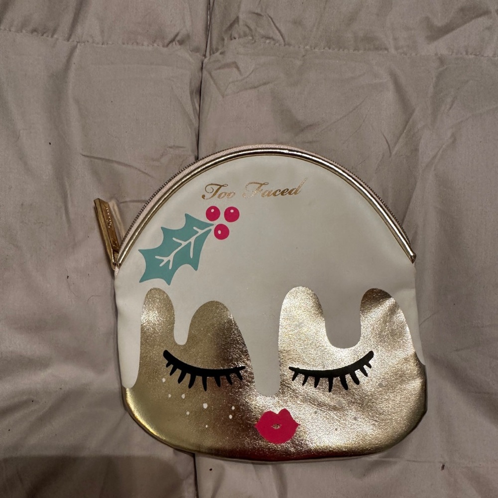 too faced cosmetics bag